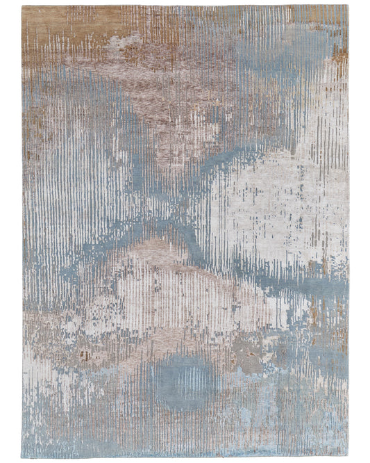 Lor 69EUF Silver Rug by Feizy