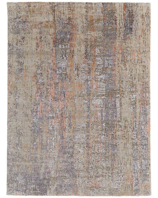 Lor 69F4F Beige/Multi Rug by Feizy