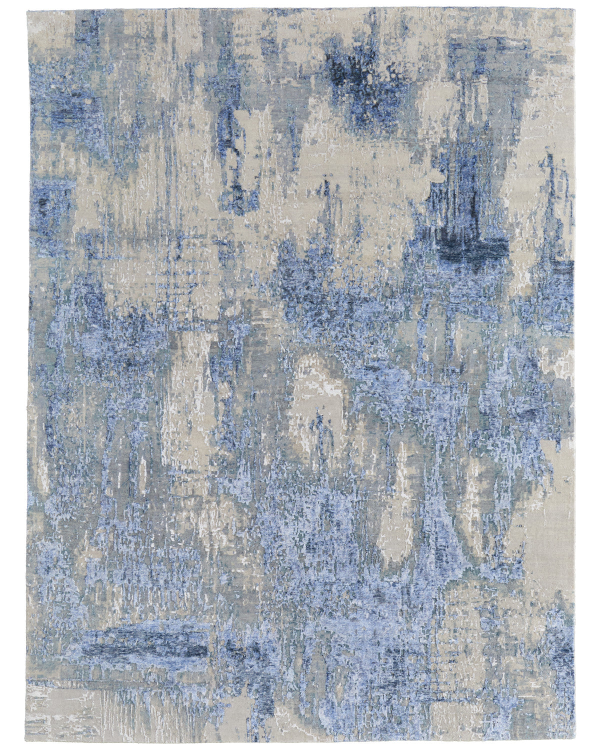 Lor 69F5F Blue Rug by Feizy