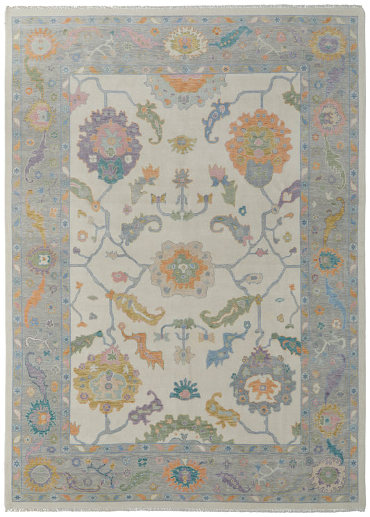 Karina 69G9F Ivory/Gray Rug by Feizy