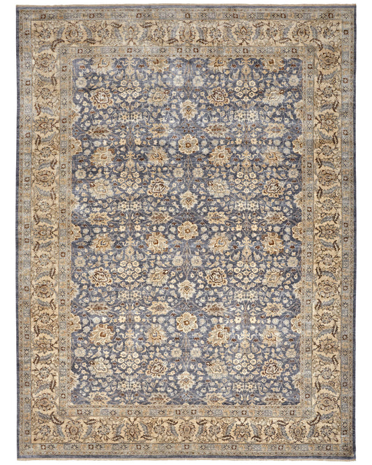 Ouray 6133F Blue/Ivory Rug by Feizy