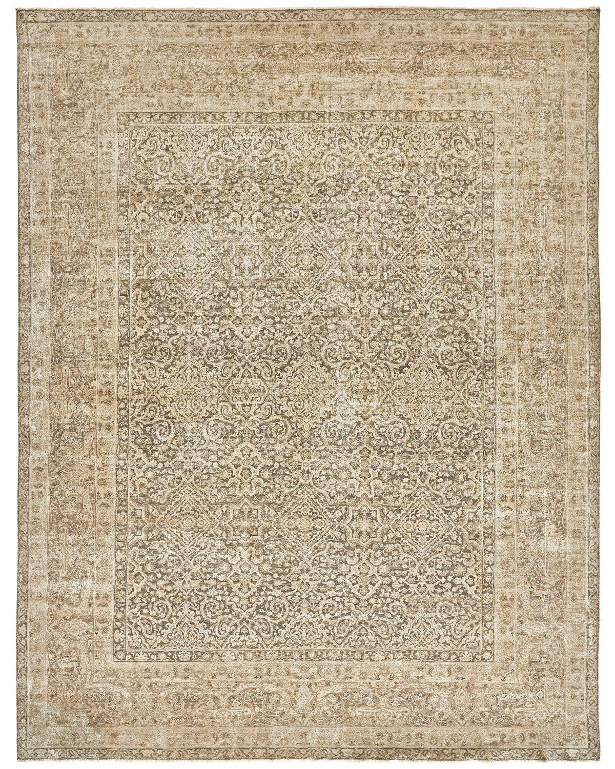 Ouray 6179F Gray/Taupe Rug by Feizy