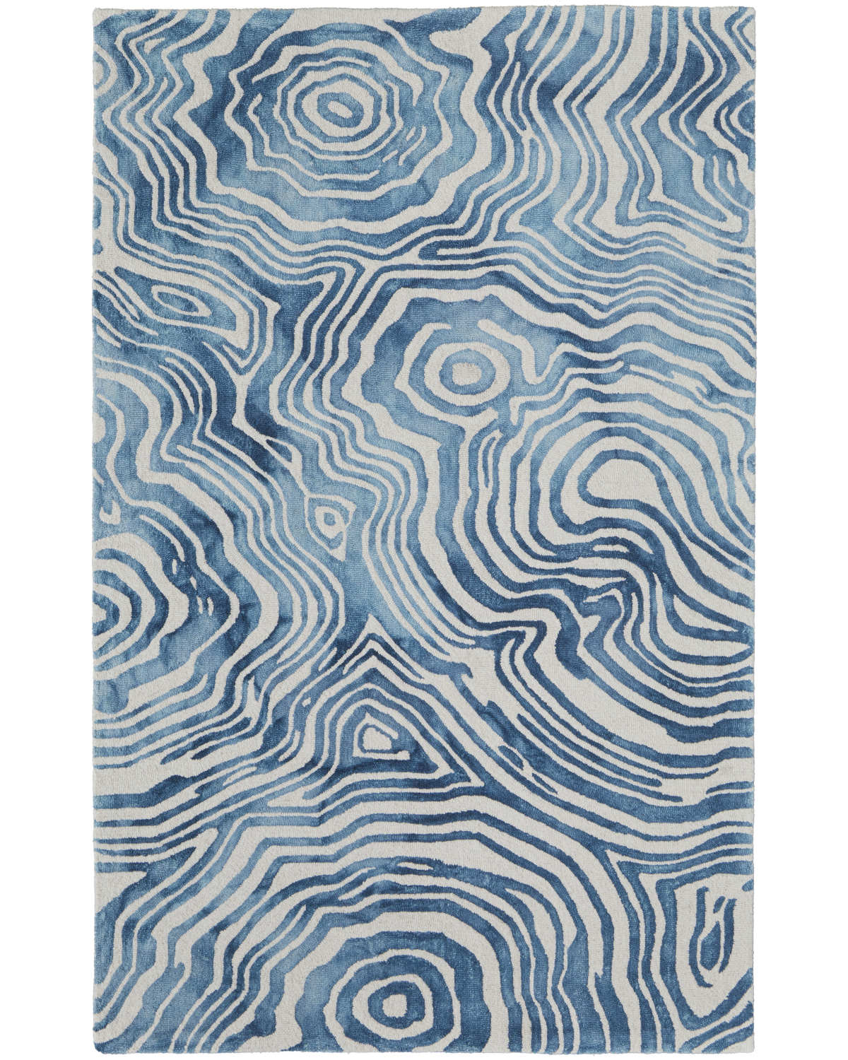 Lorrain 8920F Blue/Ivory Rug by Feizy