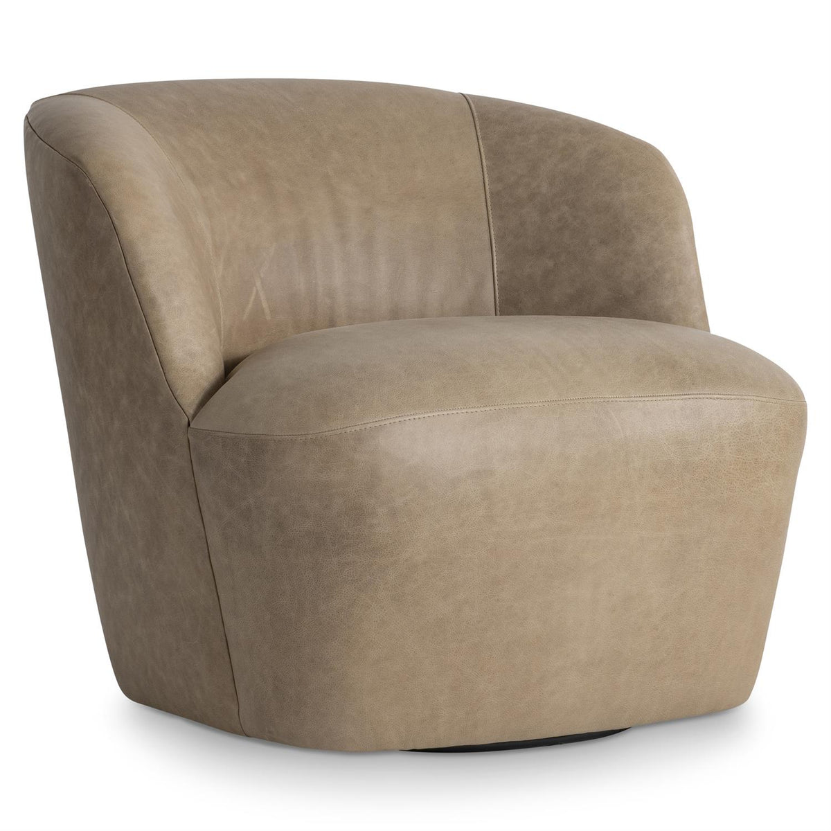 Tilly Leather Swivel Chair (6203SLQ) by Bernhardt