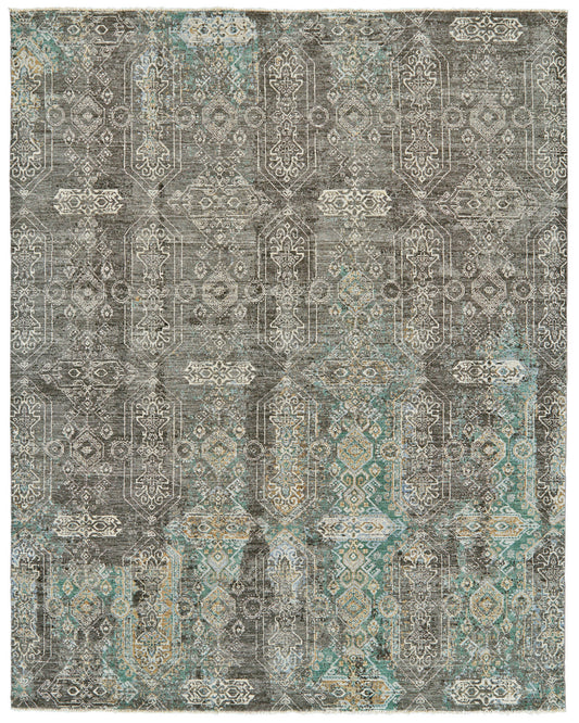 Dalia 6352F Earth Rug by Feizy