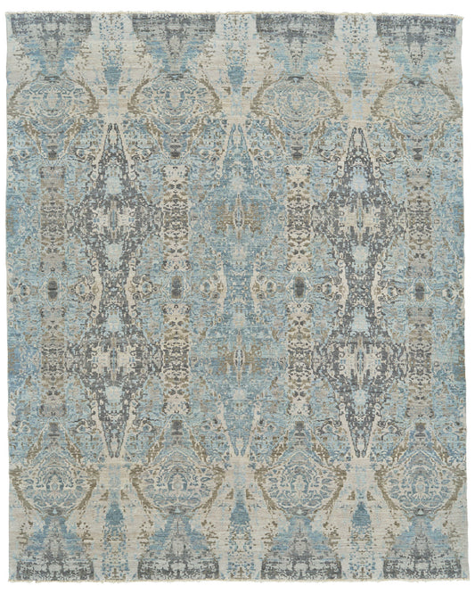 Dalia 6357F Azure Rug by Feizy
