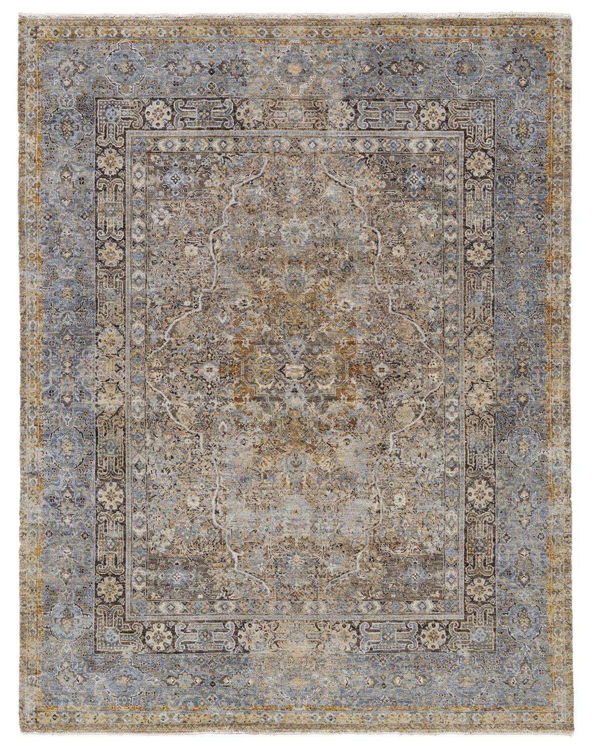 Dalia 6370F Gold Rug by Feizy