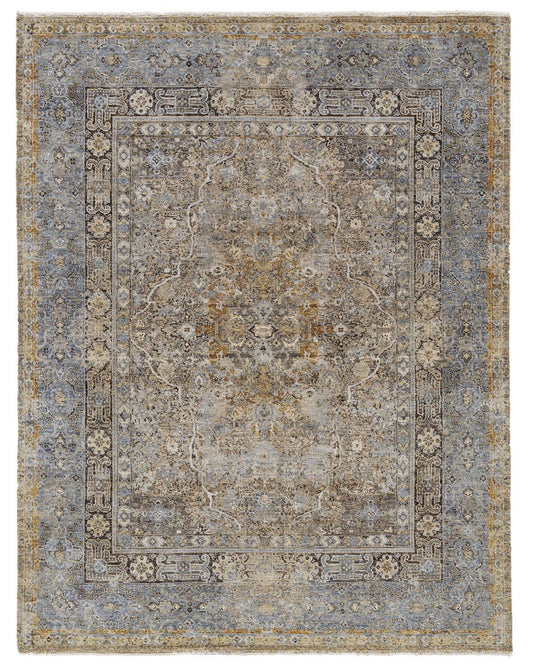 Dalia 6370F Gold Rug by Feizy