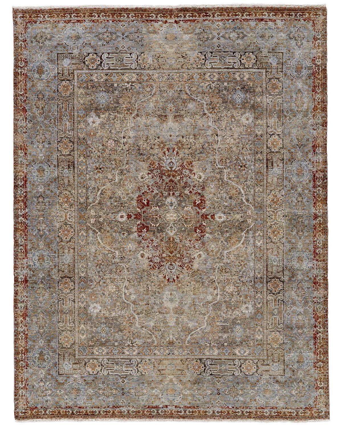 Dalia 6370F Gold Rug by Feizy