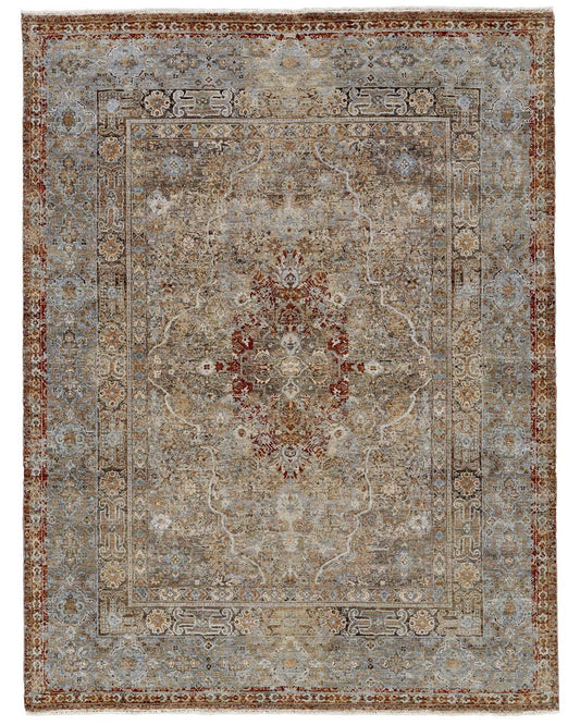 Dalia 6370F Gold Rug by Feizy