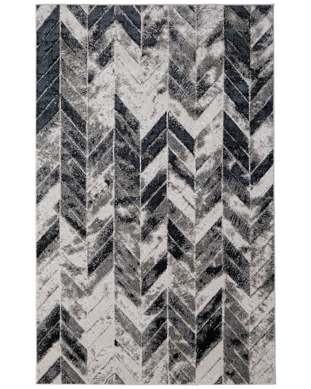 Micah 3048F Gray/Silver Rug by Feizy