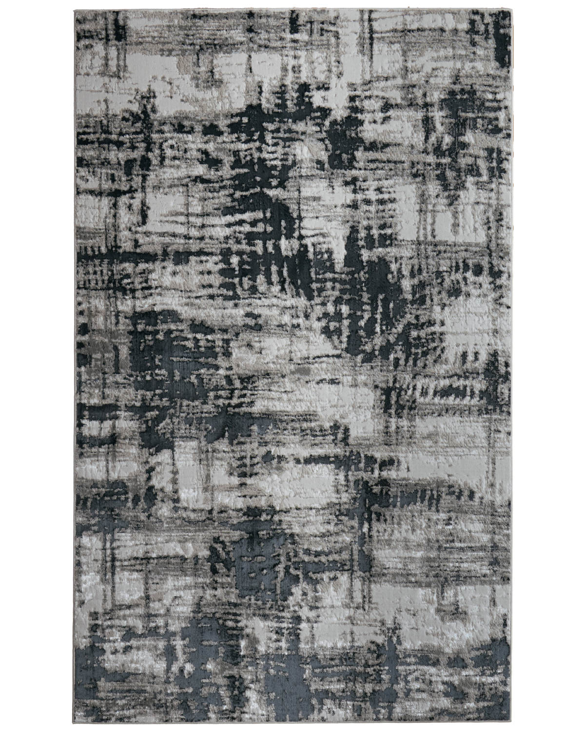 Micah 3339F Black Rug by Feizy