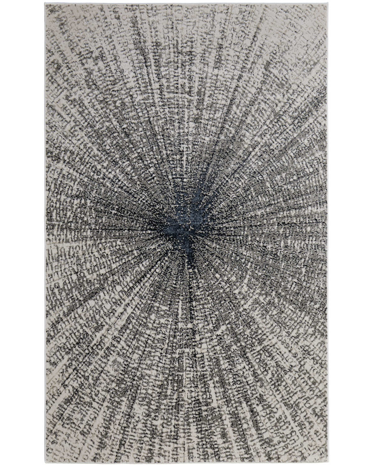 Micah 39LTF Ivory/Silver Rug by Feizy