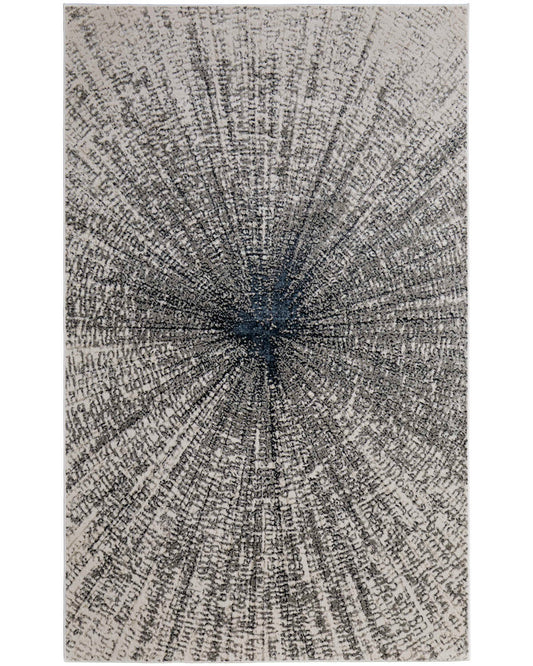 Micah 39LTF Ivory/Silver Rug by Feizy
