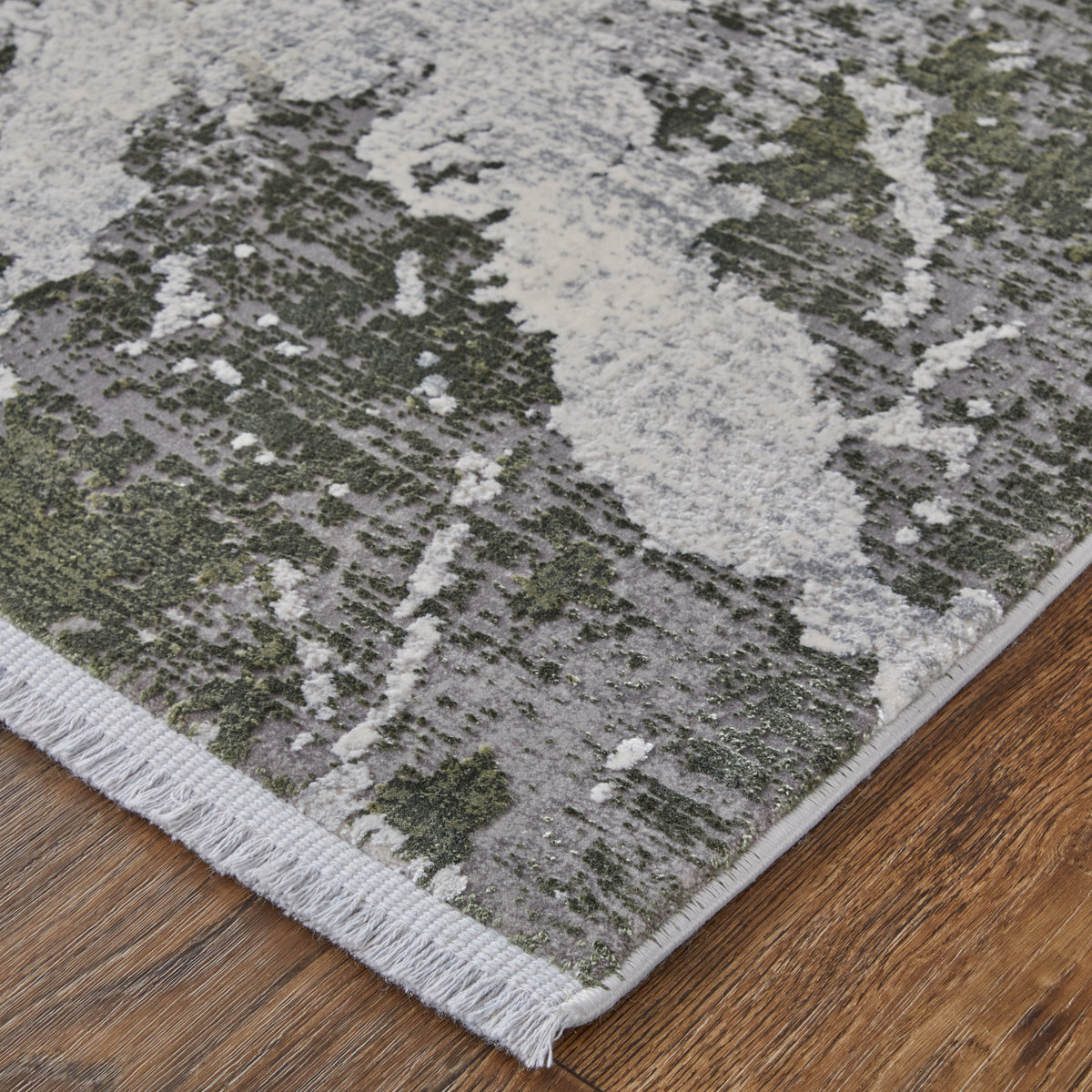 Cadiz 39N6F Green/Ivory Rug by Feizy