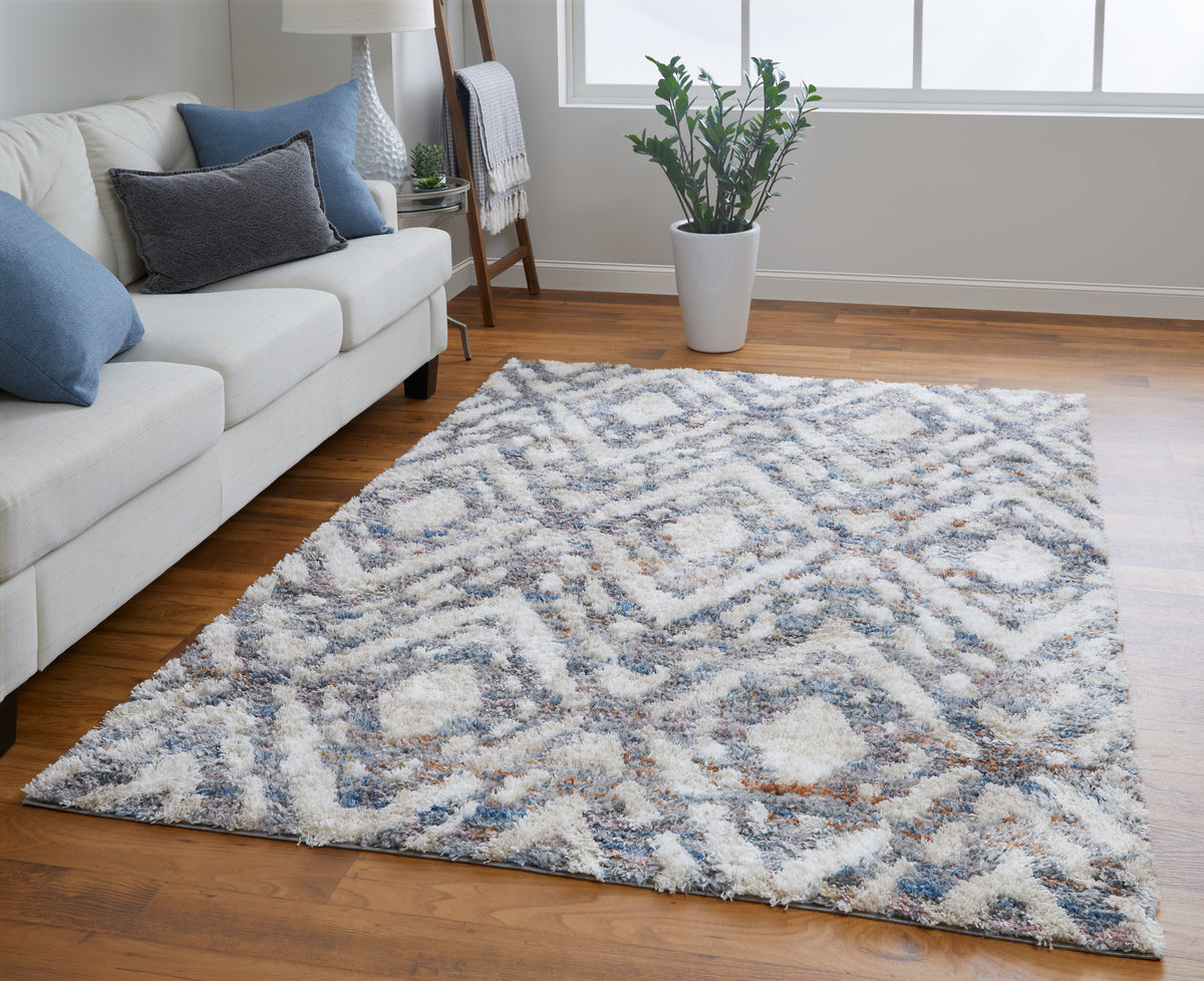 Mynka 39IAF Gray/Multi Rug by Feizy