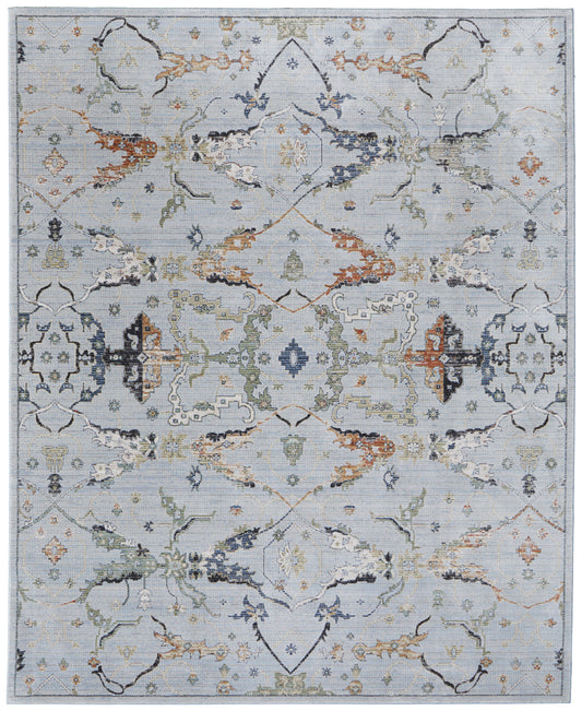 Melrose 39P4F Blue/Multi Rug by Feizy