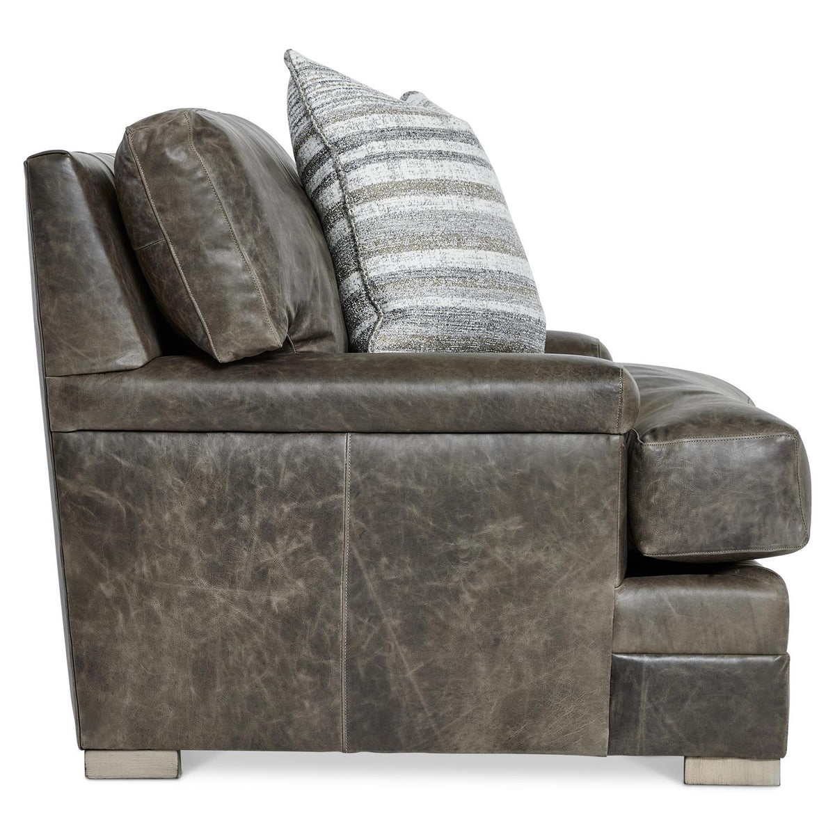 Burnham Leather Chair by Bernhardt