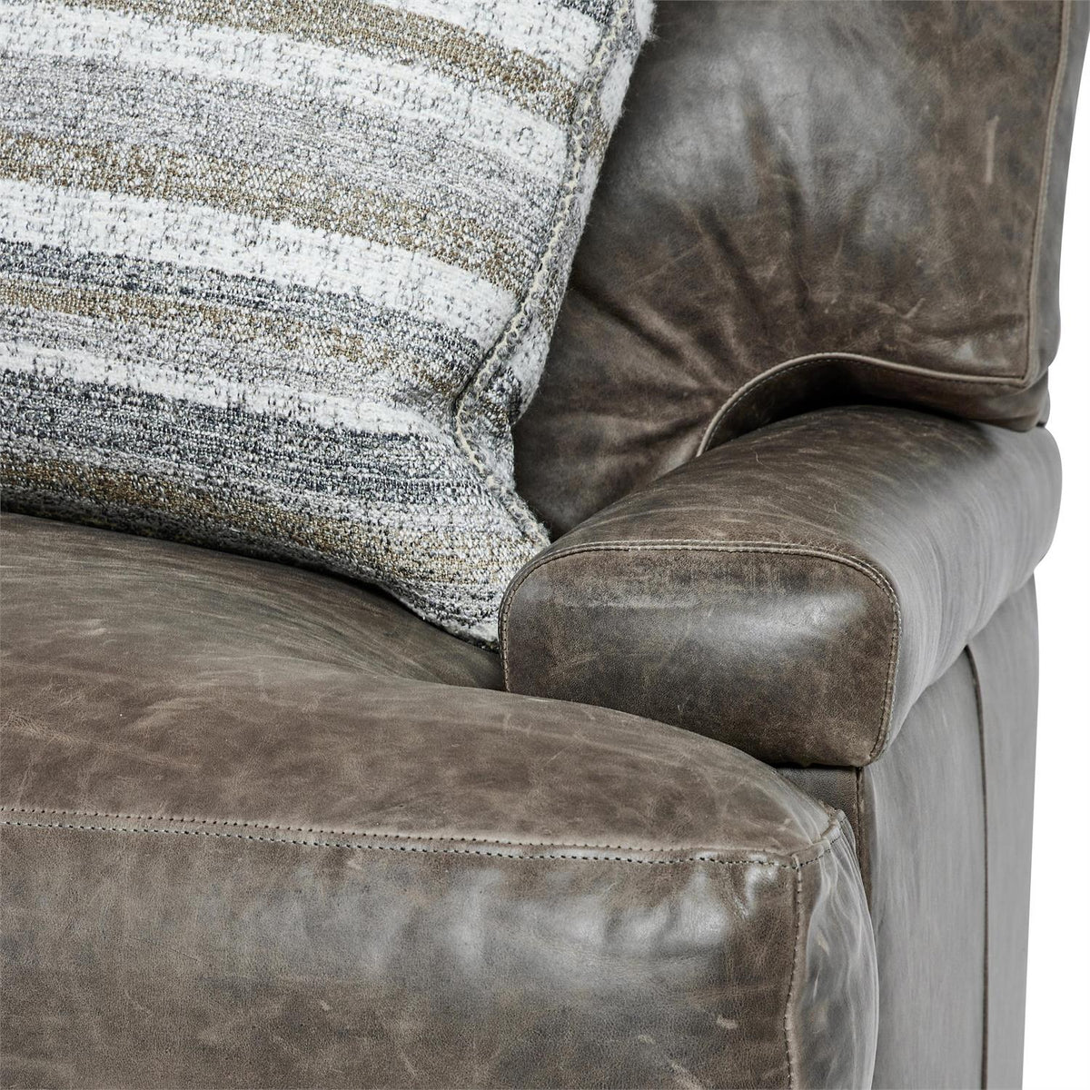 Burnham Leather Chair by Bernhardt
