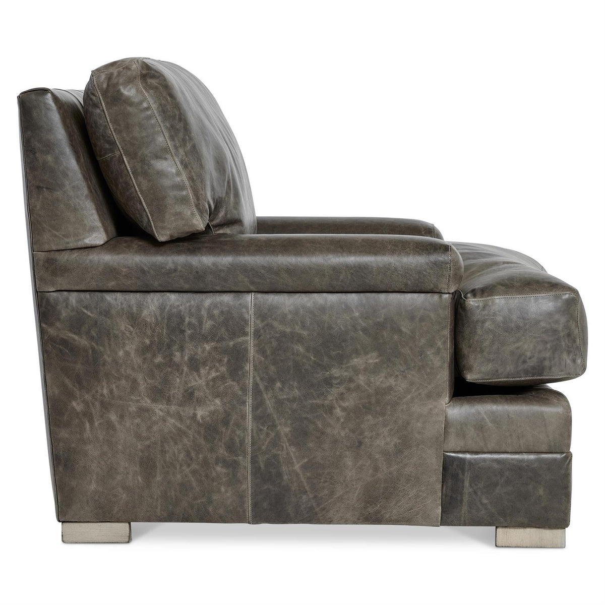 Burnham Leather Chair by Bernhardt