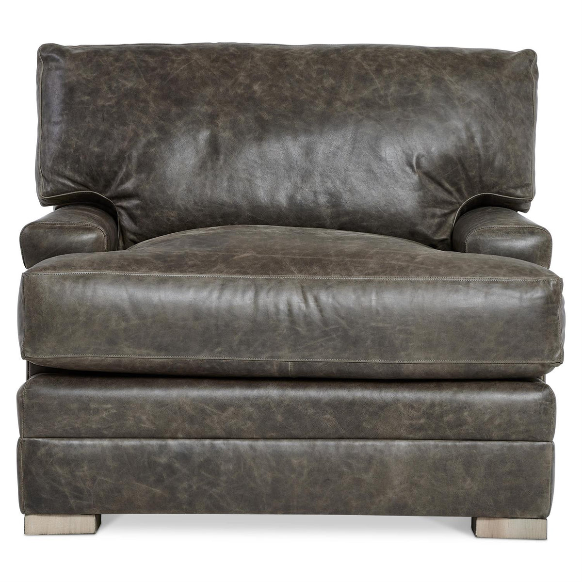 Burnham Leather Chair by Bernhardt