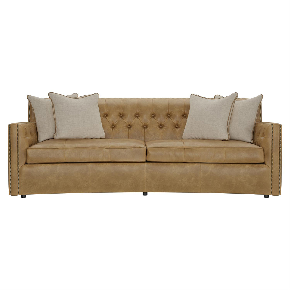 Candace Leather Sofa (7277LFO) by Bernhardt