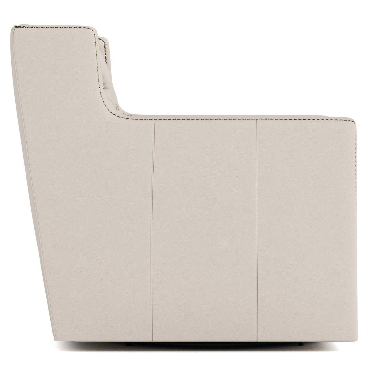 Candace Leather Swivel Chair (727SL) by Bernhardt