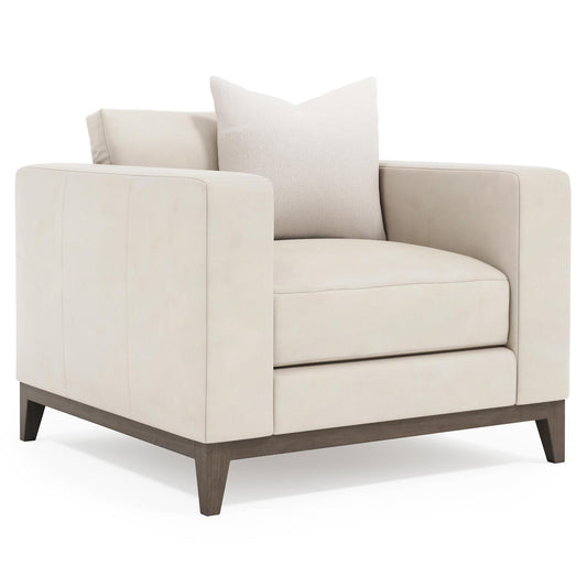 Noel Leather Chair (7322L) by Bernhardt