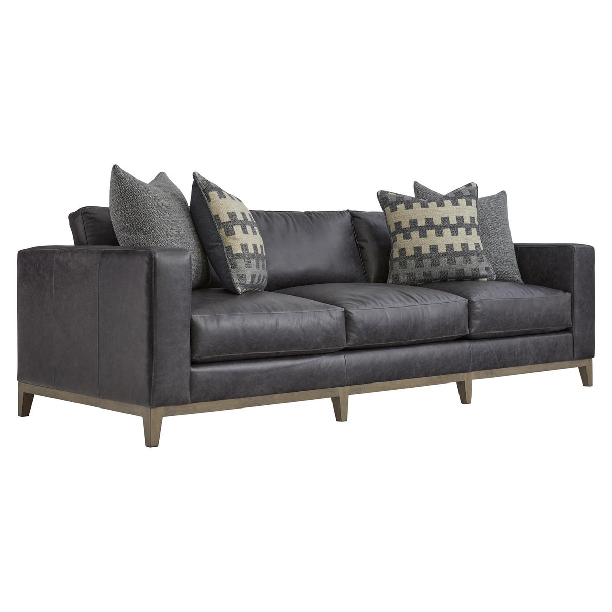 Noel Leather Sofa (7327LO) by Bernhardt