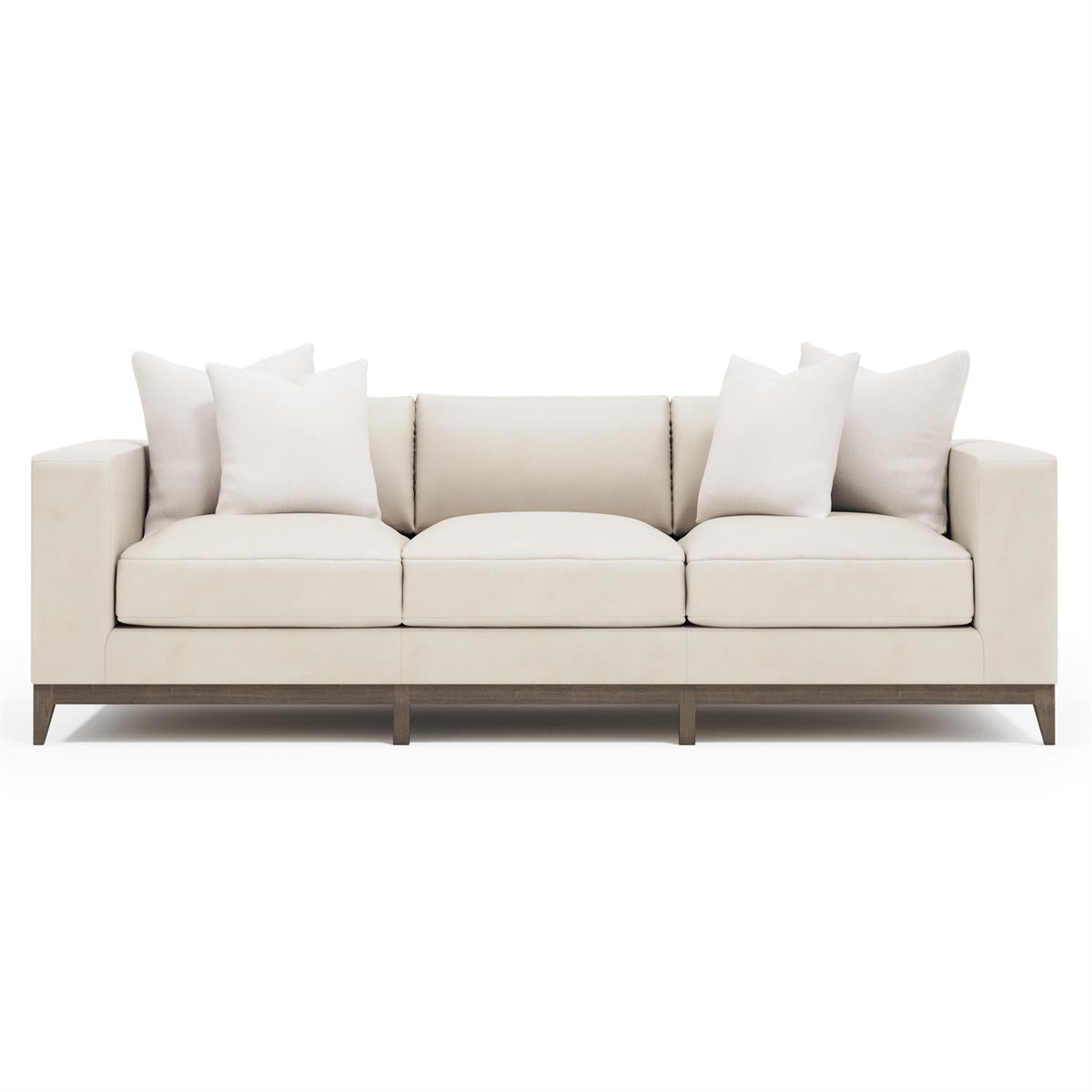 Noel Leather Sofa (7327L) by Bernhardt