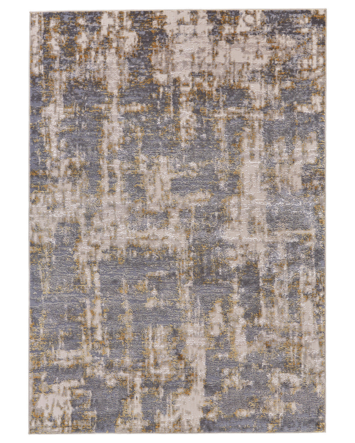 Waldor 3969F Gold/Sterling Rug by Feizy