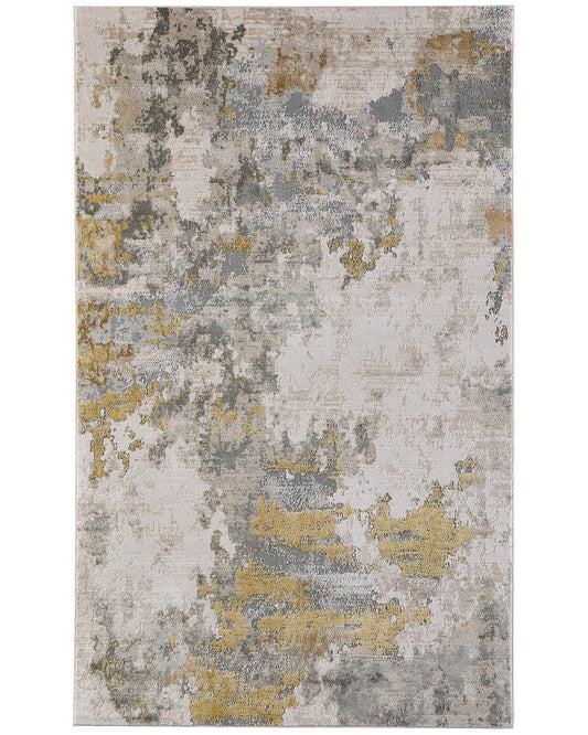 Waldor 3970F Gold/Birch Rug by Feizy