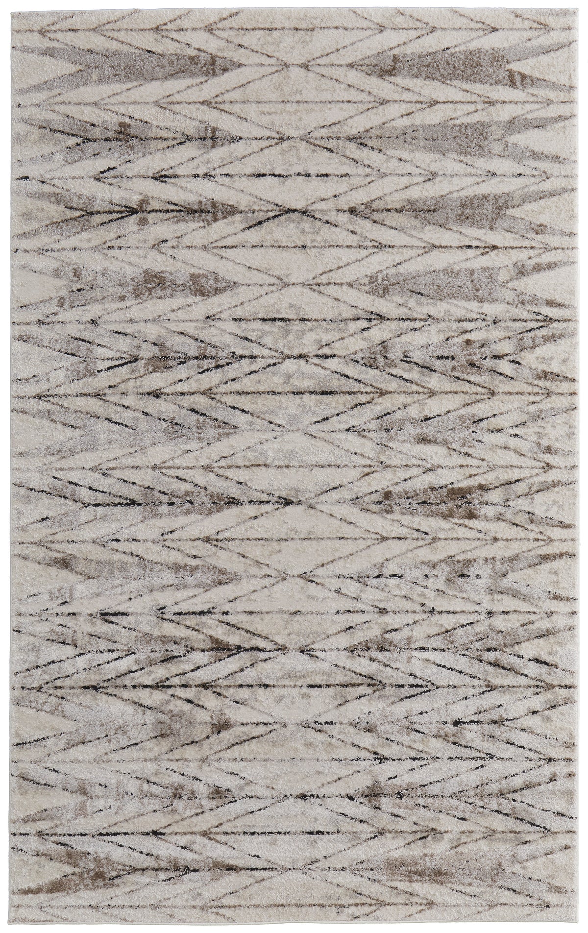 Vancouver 39NTF Beige/Brown Rug by Feizy