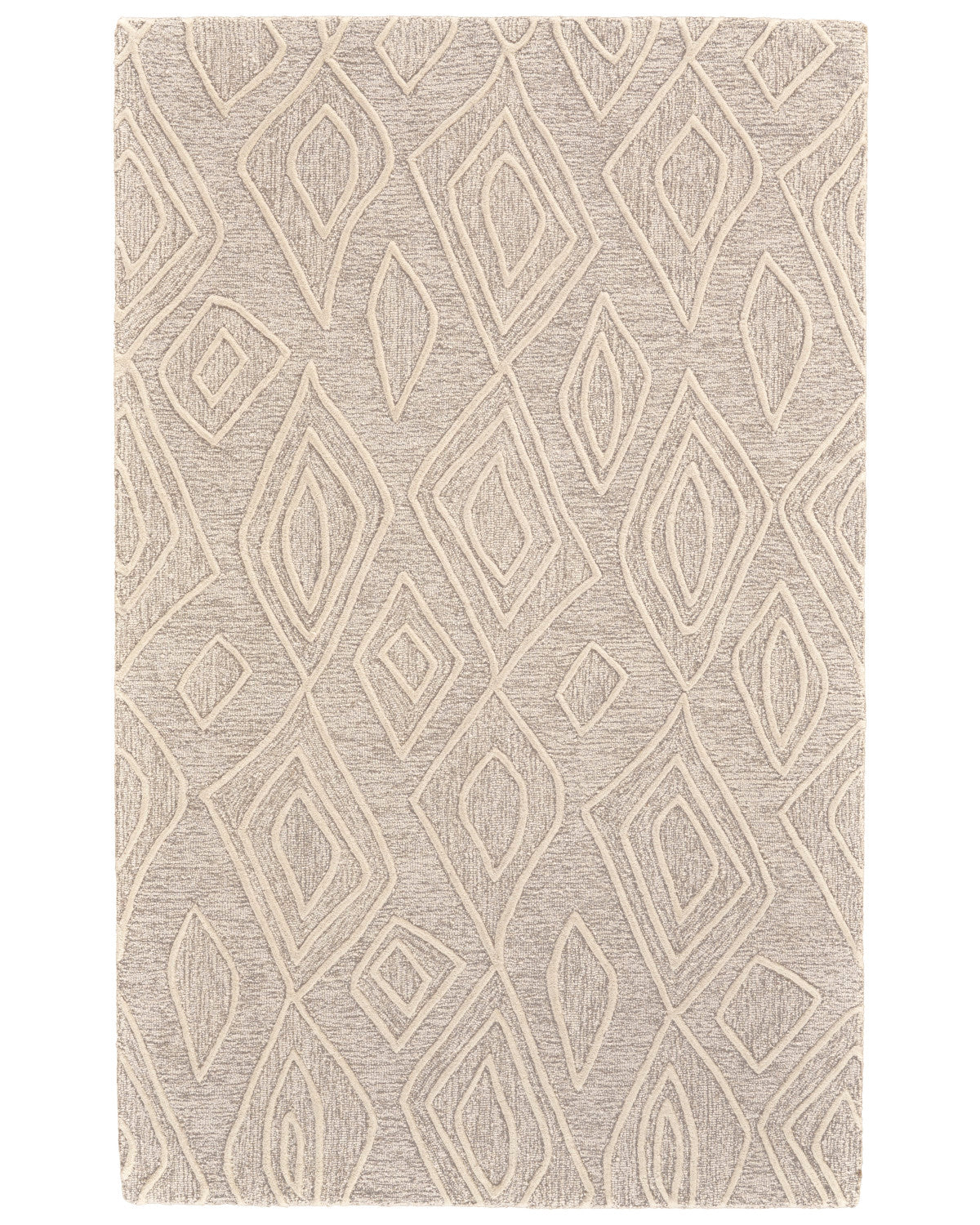 Enzo 8738F Ivory/Natural Rug by Feizy