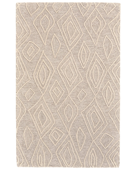 Enzo 8738F Ivory/Natural Rug by Feizy
