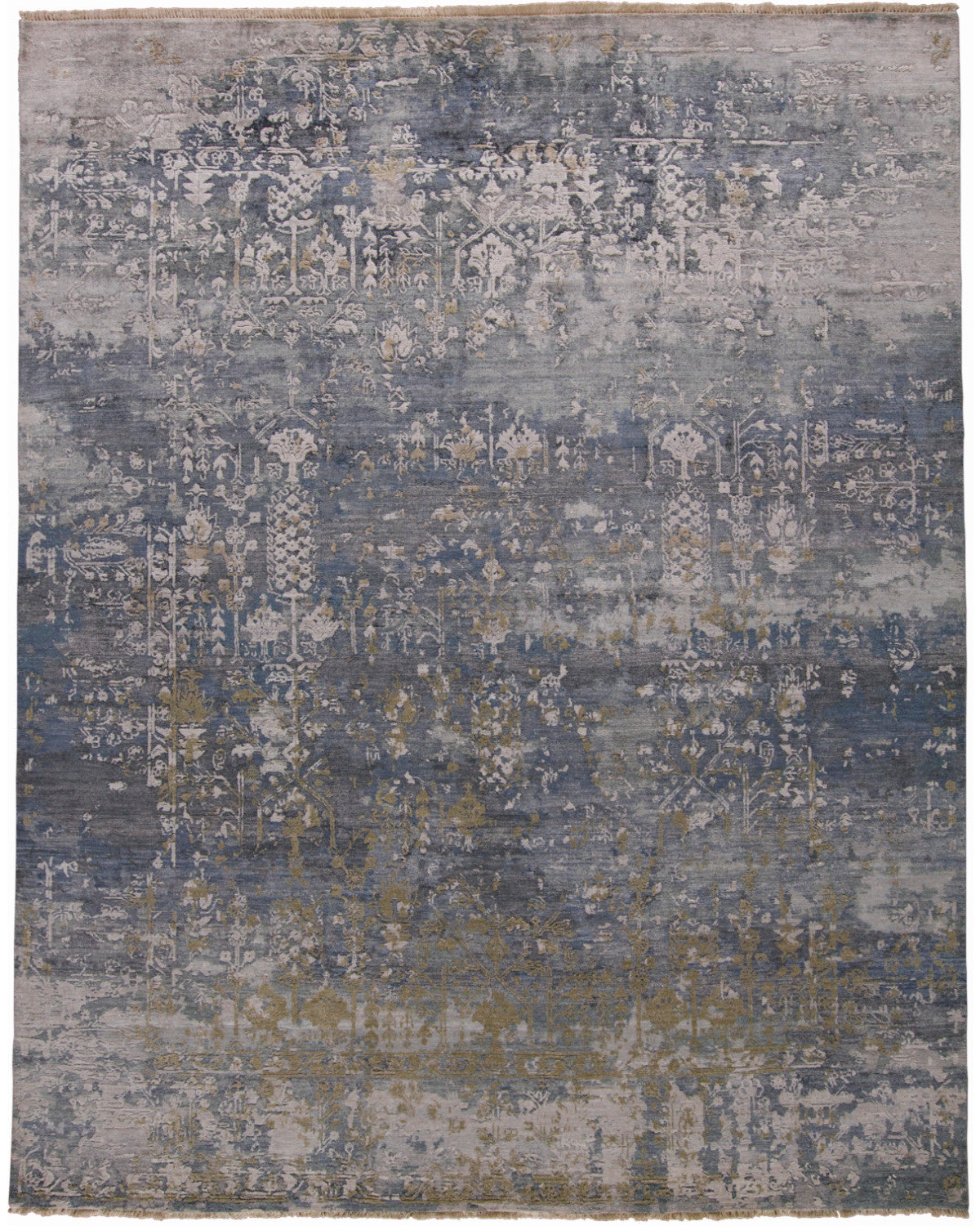Brynn 6297F Blue/Gold Rug by Feizy