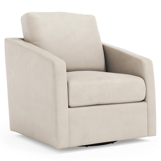Landry Leather Swivel Chair by Bernhardt