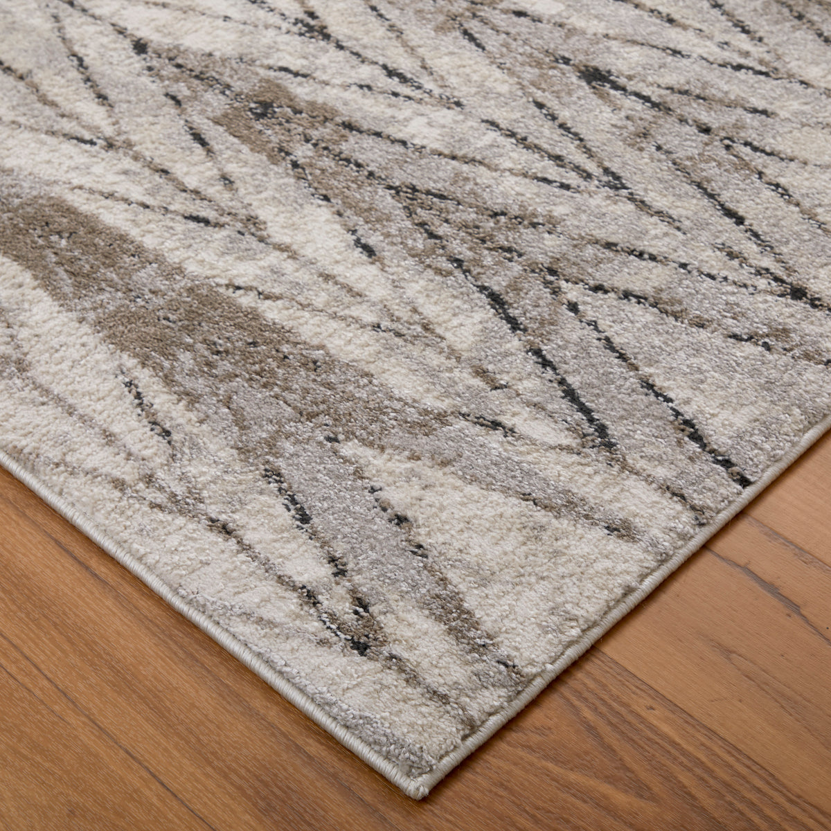 Vancouver 39NTF Beige/Brown Rug by Feizy