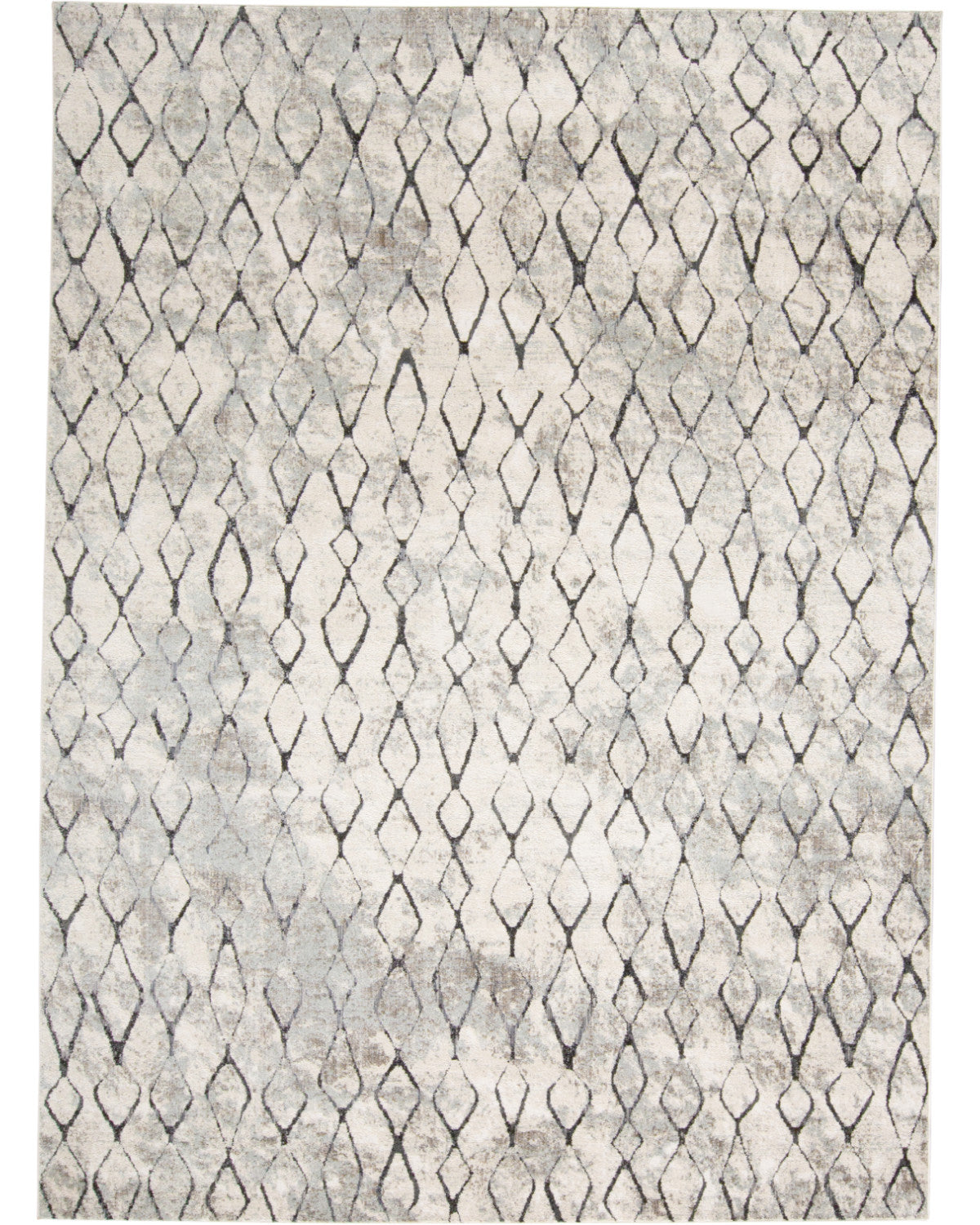 Kano 3872F Sand/Charcoal Rug by Feizy