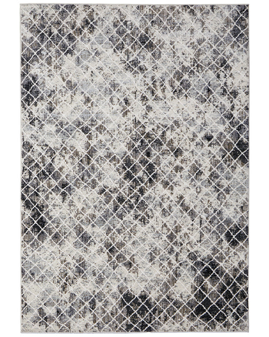 Kano 3873F Sand/Ivory Rug by Feizy