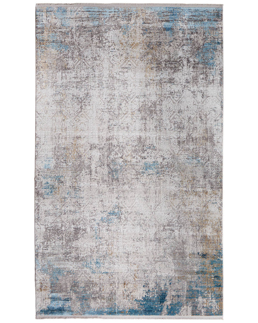 Cadiz 3889F Ivory/Blue Rug by Feizy