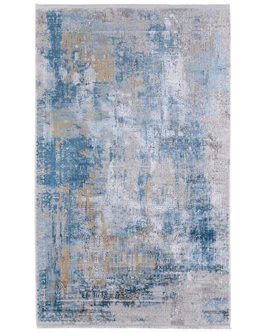 Cadiz 3890F Blue/Gray Rug by Feizy