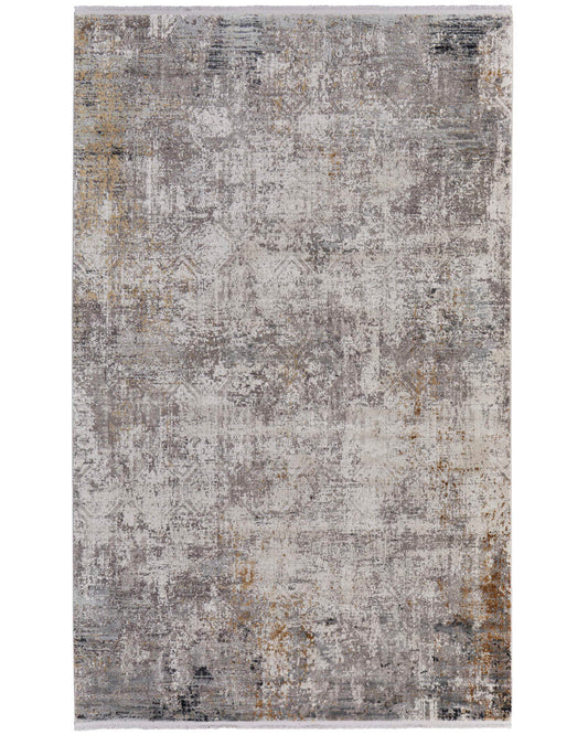 Cadiz 3892F Light Gray/Ivory Rug by Feizy