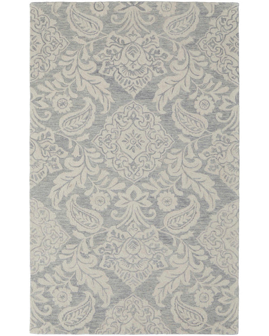 Belfort 8776F Blue/Gray Rug by Feizy