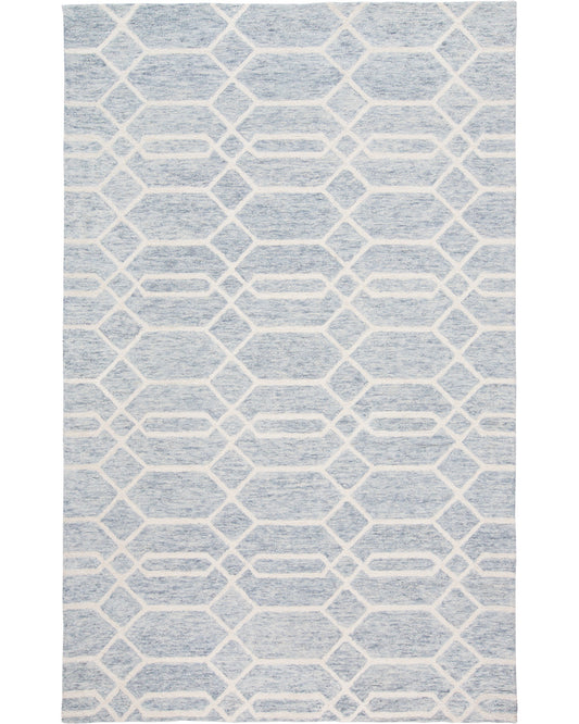 Belfort 8777F Blue/Gray Rug by Feizy