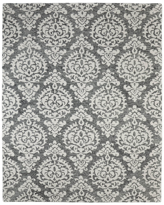 Belfort 8A26F Charcoal Rug by Feizy