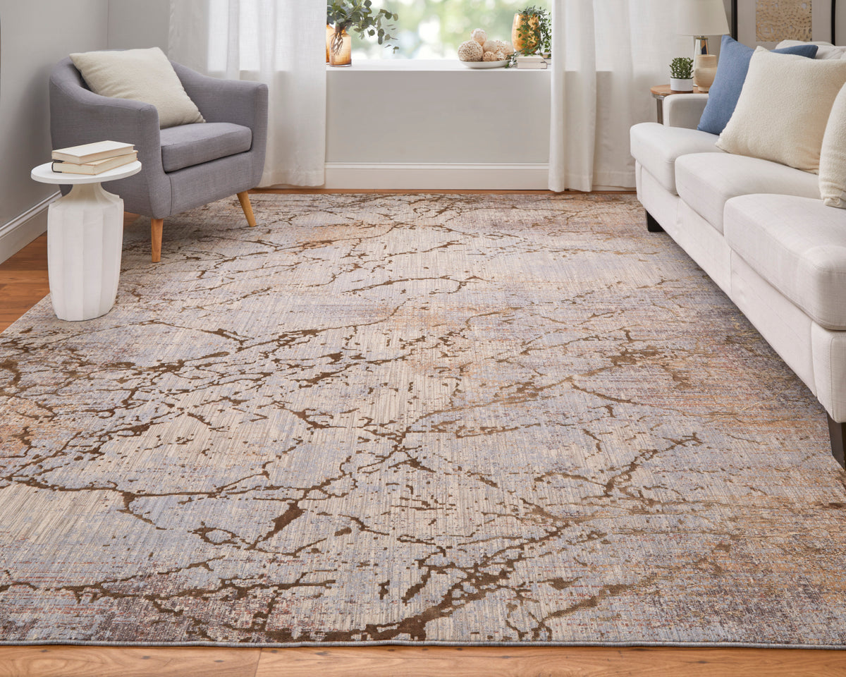 Pryor 39NEF Copper/Multi Rug by Feizy