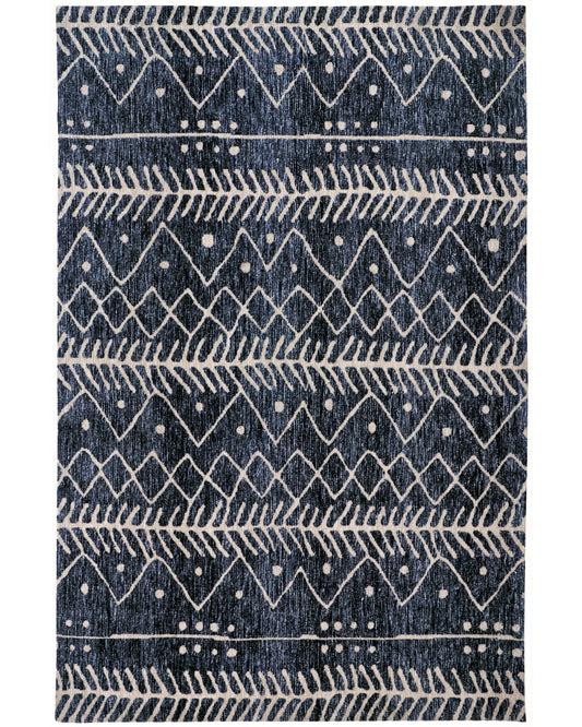 Colton 8318F Denim Rug by Feizy