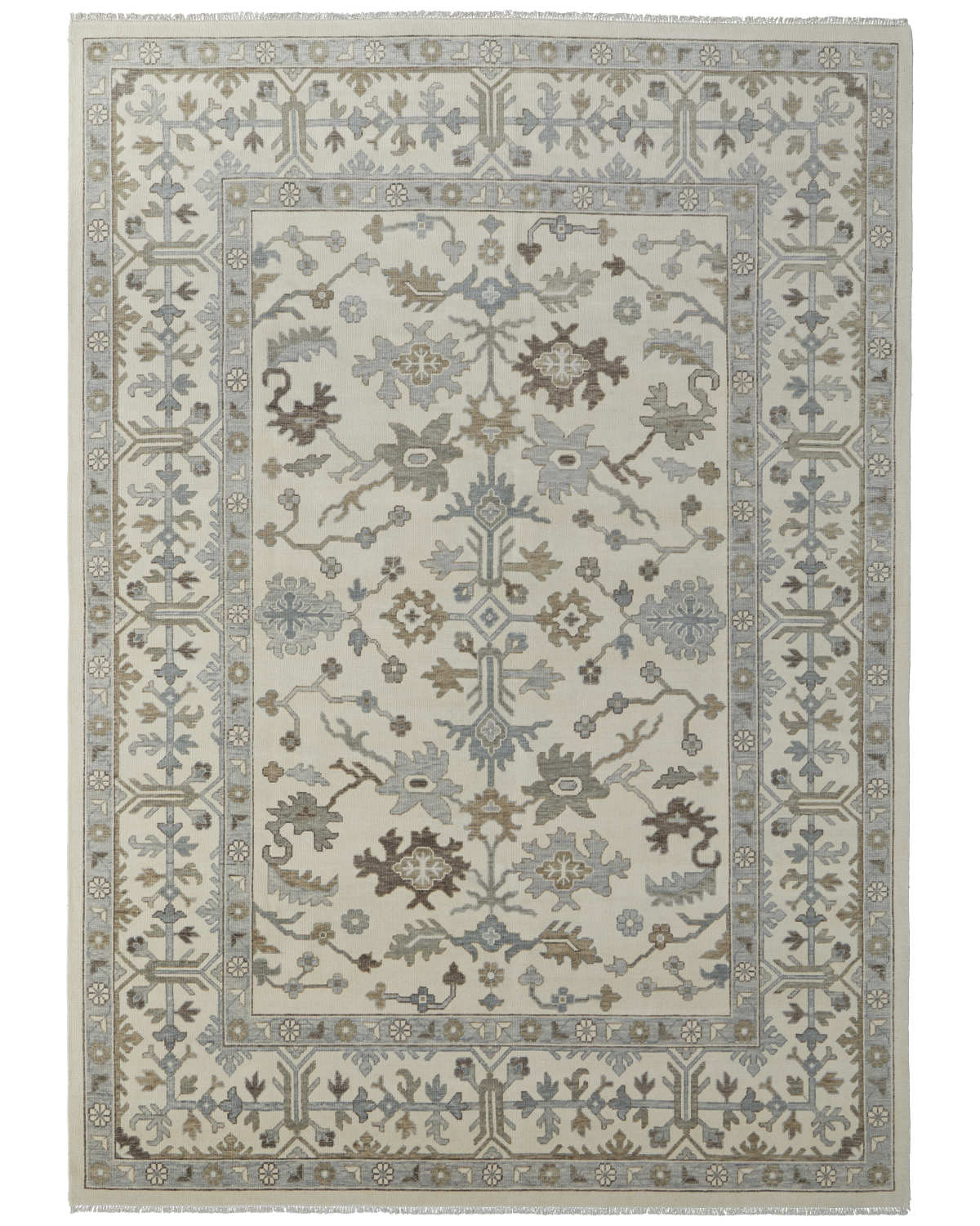 Karina 69G5F Beige/Gray Rug by Feizy