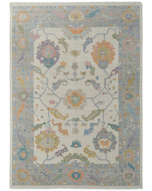Karina 69G9F Ivory/Gray Rug by Feizy